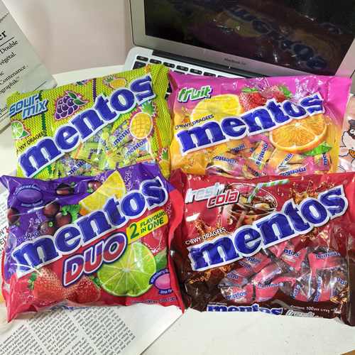 泰国必买711水果糖多味道薄荷糖