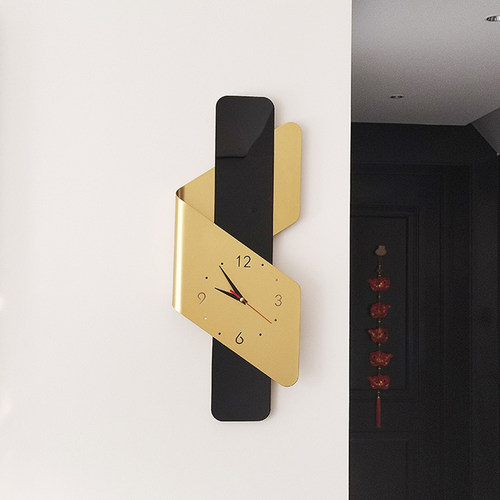 客厅餐厅静音个性挂钟装饰