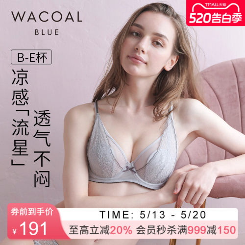 蕾丝薄款舒适软钢圈大胸文胸