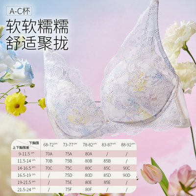 华歌尔糯糯杯内衣小胸聚拢大胸显小