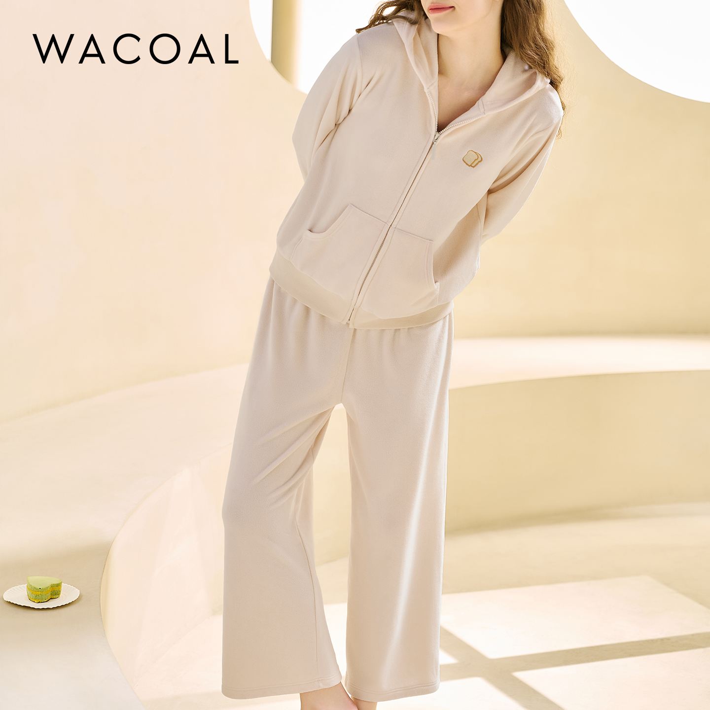 华歌尔中厚款奥丽绒家居套装女