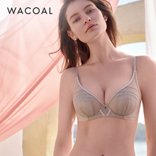 华歌尔Wacoal 蕾丝薄款凉感透气大胸文胸内衣女WB80C4