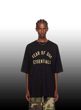 ESSENTIALS T恤2024秋冬美潮宽松男女情侣款纯棉上衣魏哲鸣同款 6