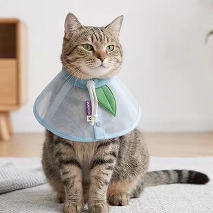 ins韩国夏轻薄软网透气伊丽莎白圈防舔项圈猫狗术后防抓宠物用品