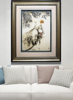 88*108顾氏1-2丝精品苏绣人物路易斯.伊卡特《柠檬树》欧式油画风