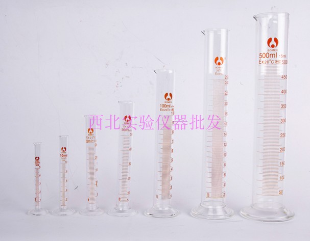 10 50 100 250 500 10002000ml博美直型刻度量筒玻璃量筒