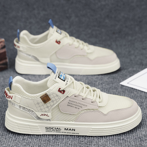 夏季透气男鞋2026新款