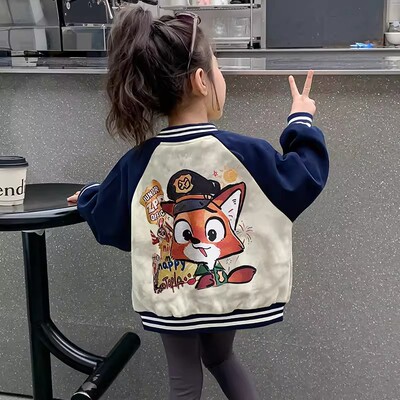 女童春装上衣26新款朱迪兔子警官