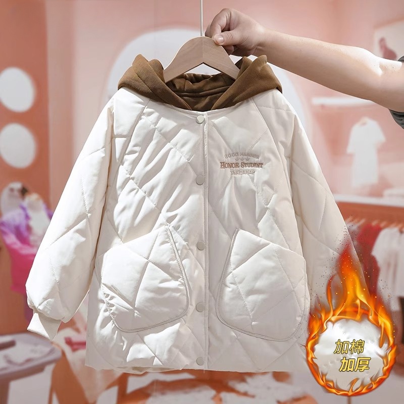 NEXTJANSO女童薄款夹棉外套