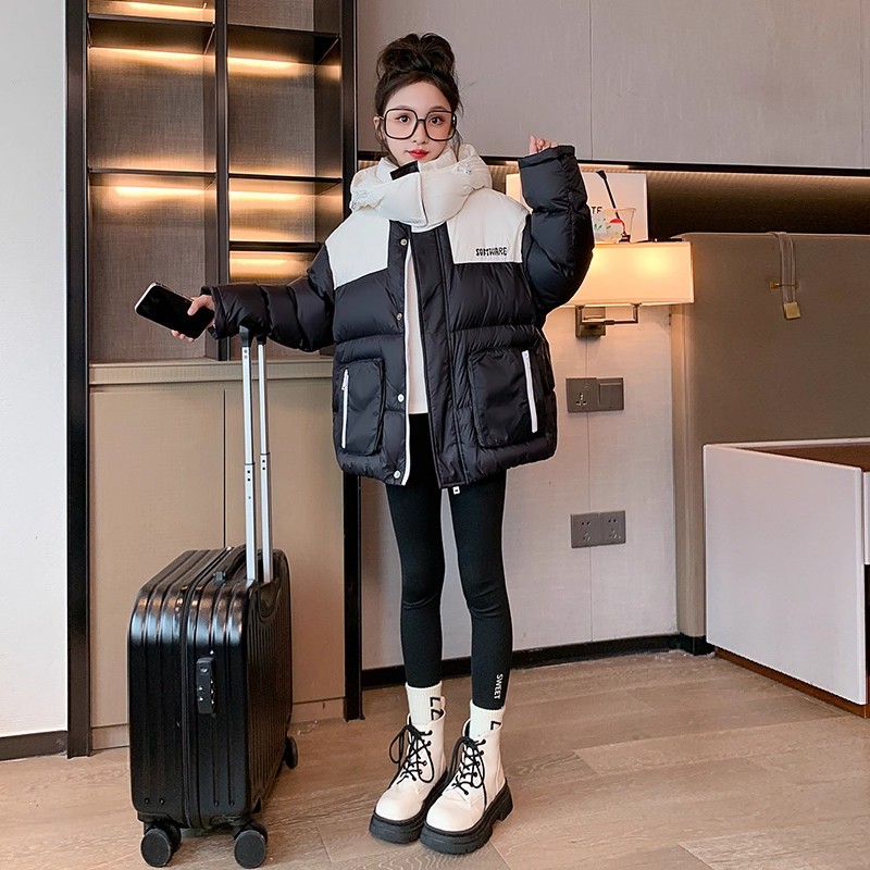 女童羽绒服2025新款洋气冬季款
