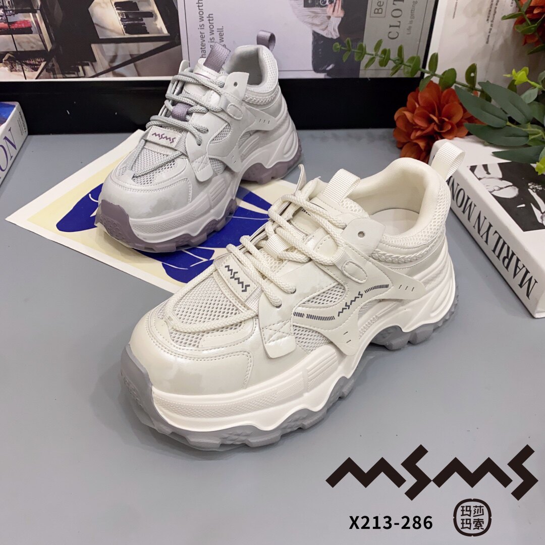 213-286玛莎玛索2026春夏季新款厚底增高女款运动鞋休闲鞋