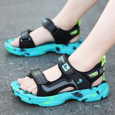 儿童鞋子女男款2025夏季新款潮洋气防滑男童凉鞋女童男孩八九十岁