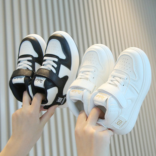 儿童鞋子男款2026新款春款潮宝宝男童板鞋女童小白鞋小童三四五岁