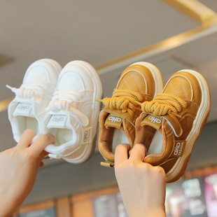 儿童鞋子2026新款春款宝宝白色男童板鞋女童小白鞋小童二三四五岁
