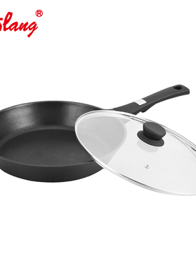 菲仕朗不粘煎锅煎蛋锅平底锅牛排煎烙饼煎蓝宝石压铸铝30cm包邮