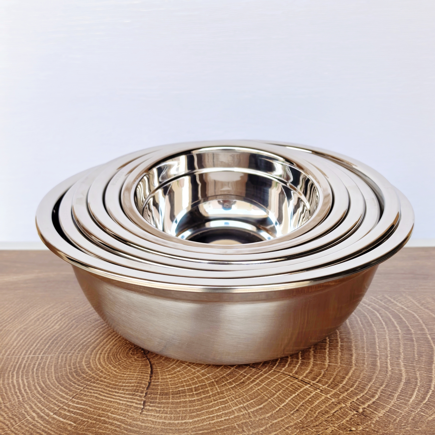 304不锈钢加厚盆14-24cm