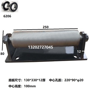 重型导向轮 150平轮200托轮 100坦克轮 平移滑轮 实心铁轱辘 钢轮