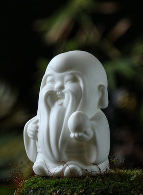 福禄寿吉祥摆件陶瓷祝福客厅