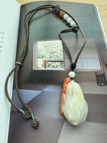 红如意白菜 有机宝石吊坠