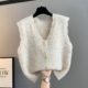 马甲女士外套2026新款 春秋宽松外穿时尚 针织背心秋冬毛衣坎肩叠穿