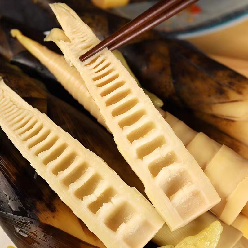 天目湖特产手剥笋开袋即食200g*6袋新鲜竹笋嫩笋尖礼盒手撕笋网红