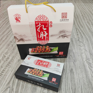 常州特产溧阳天目湖扎肝开袋即食熟菜熟食400g*4盒酒店特色预制菜