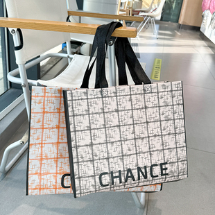 服装店手提袋无纺布礼品包装礼袋定制购物大号袋子衣服打包袋批发