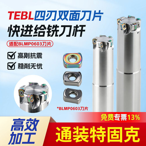 快进给铣刀杆通装特固克BLMP0603