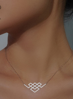 蒙古元素项链女文艺简约