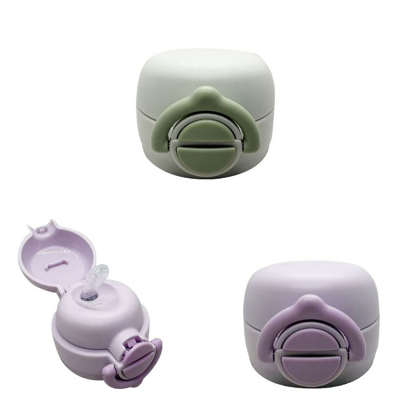 哈尔斯韵彩双饮保温杯防漏直饮盖子HGD-480-007水壶密封吸管盖