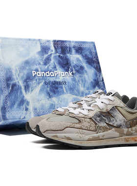 熊猫恶作剧New Balance NB 5740 踏雪寻疆牧云低帮休闲定制跑步鞋