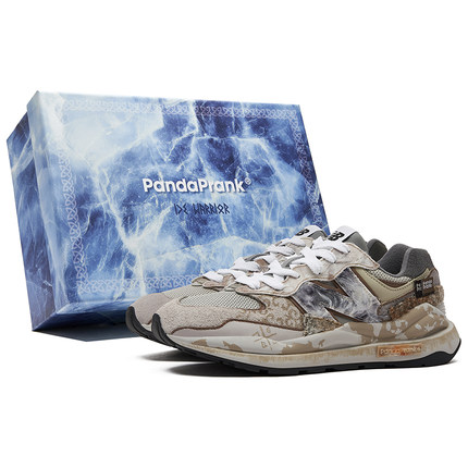 熊猫恶作剧New Balance NB 5740 踏雪寻疆牧云低帮休闲定制跑步鞋