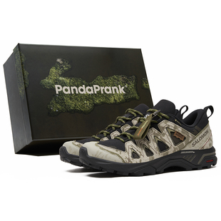 潮 Brides林海踪旅野踪低帮户外功能鞋 熊猫恶作剧SALOMON萨洛蒙