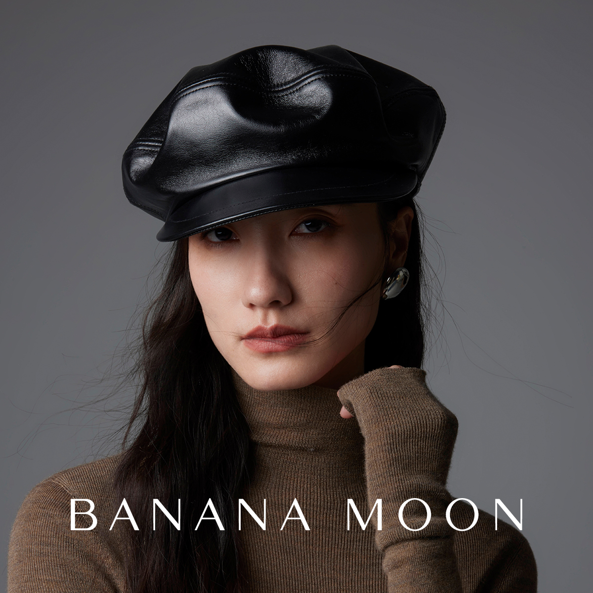 Bananamoon老钱风女春秋冬亮面