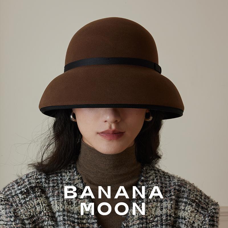逛街BananaMoon礼帽女内扣秋冬