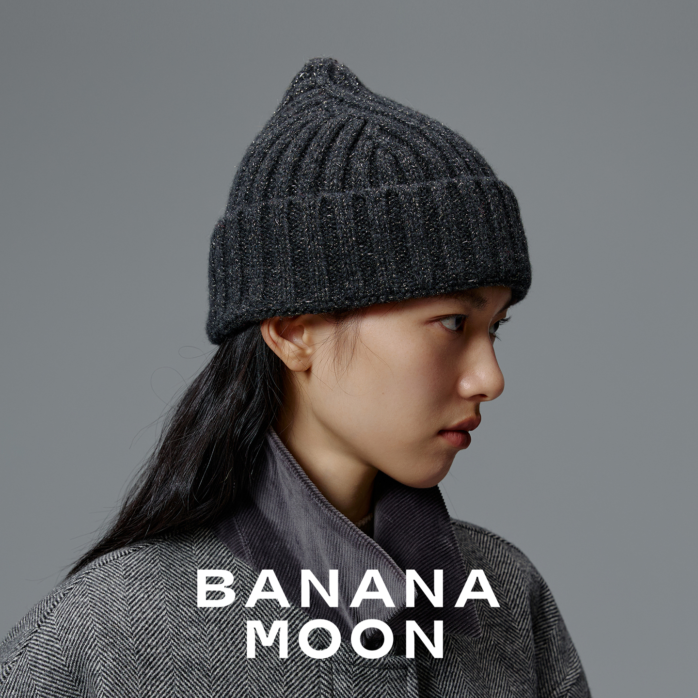 梦幻金豆设计_定纺羊毛豆豆颗粒_时髦精灵尖尖冷帽卷边保暖毛线帽