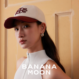 原创BM图腾刺绣_JIN口全棉面料_撞色可机洗棒球帽 Banana moon经典