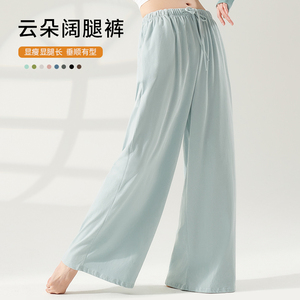 现代舞蹈裤女宽松大码练功跳舞专用中国古典老师上课成人阔腿裤子