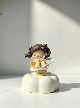 妹宝景德镇陶瓷转转摆件Zoraa泡泡玛特可爱桌面小装饰毕业礼物