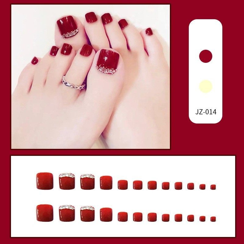 穿戴脚趾甲014夏天穿戴甲脚指甲贴片新款显白脚趾甲美甲贴片成品,彩妆/香水/美妆工具,美甲工具,淘宝优惠券,粉丝福利购,淘宝优惠卷