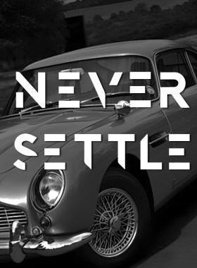 NEVERSETTLE防水车身贴易撕潮流