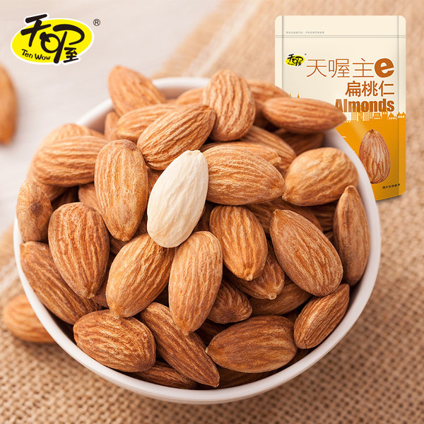 天喔 巴旦木仁 扁桃仁 208g*1袋 优惠券折后￥18.8包邮（￥28.8-10）