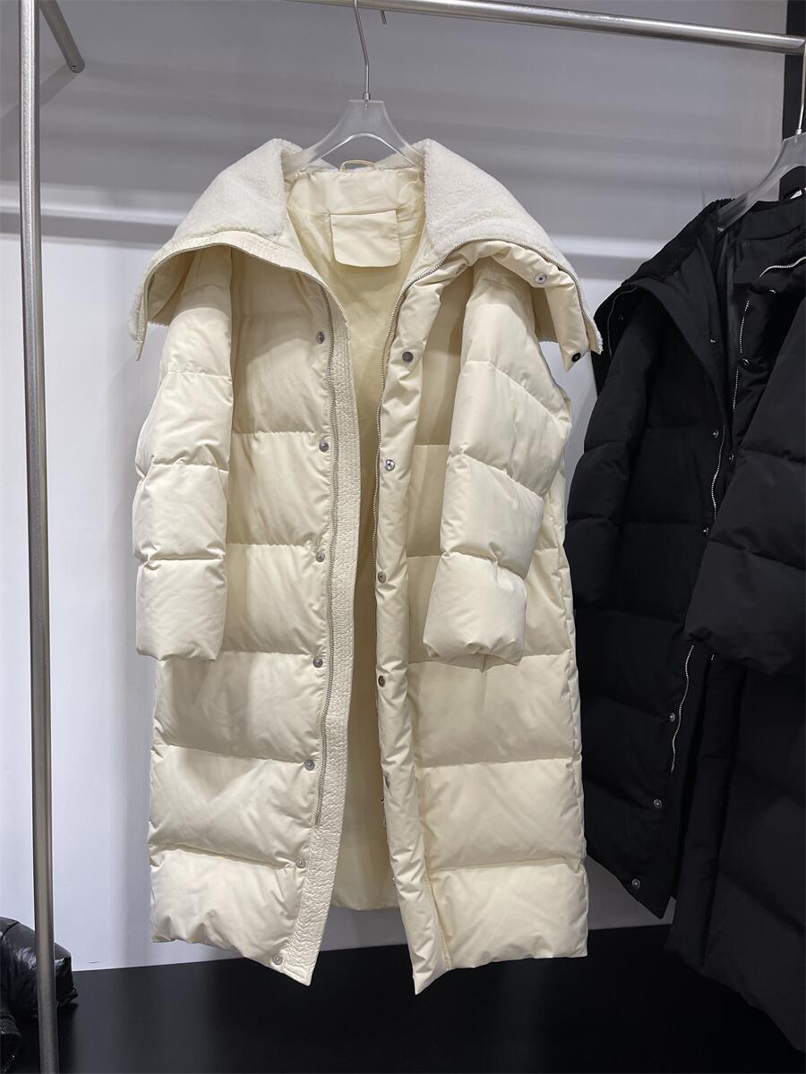 街头时装记忆长款翻领潮外套