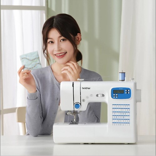 日本brother兄弟缝纫机GP60X家用全自动电子智能吃厚