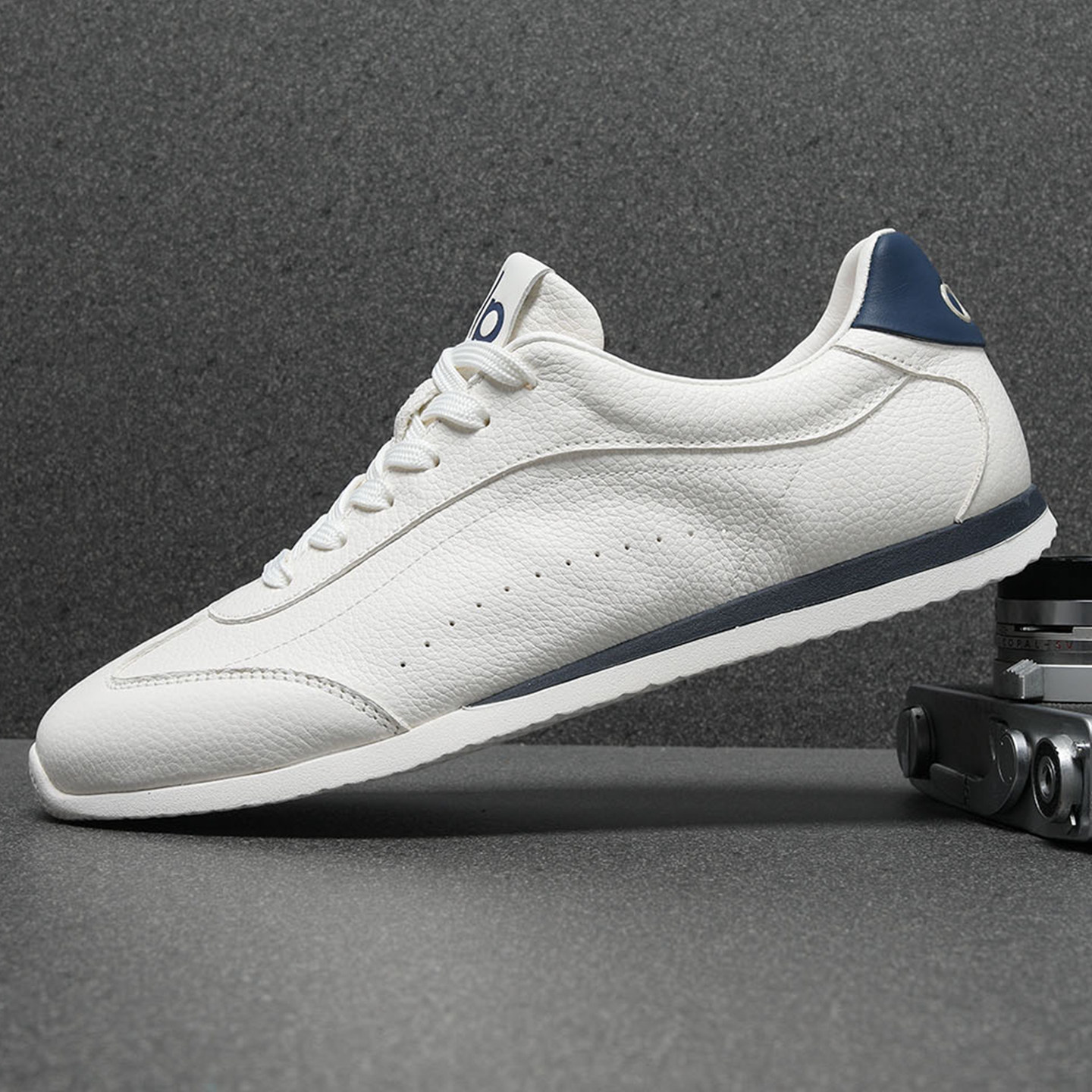 头层牛皮男鞋春季2026新款真皮休闲鞋男舒适透气阿甘鞋男薄底德训,流行男鞋,德训鞋,淘宝优惠券,粉丝福利购,淘宝优惠卷