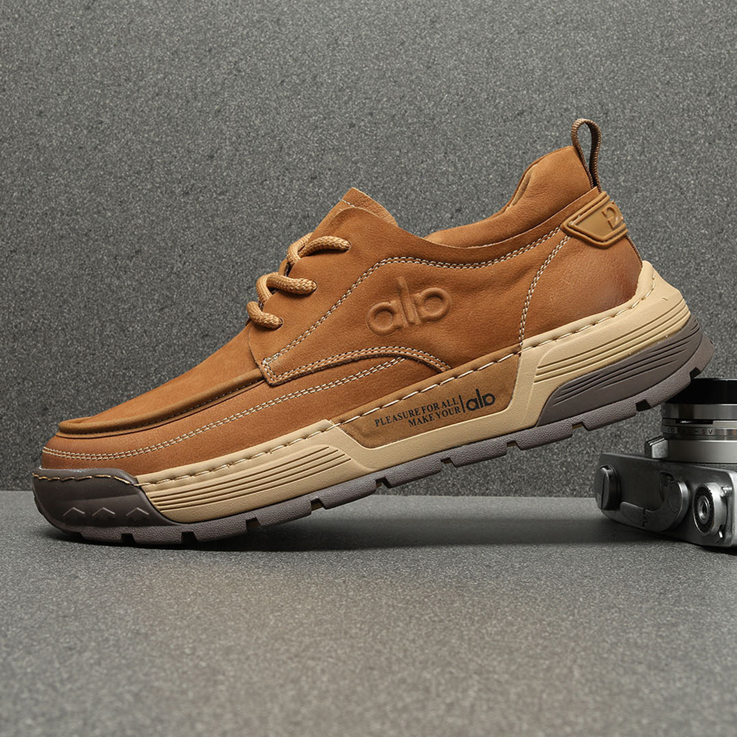 男鞋秋冬2025新款真皮男士休闲鞋