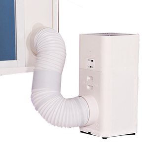 另一半米皮空气净化器改装为新风系统家用无损家用除霾换气除醛
