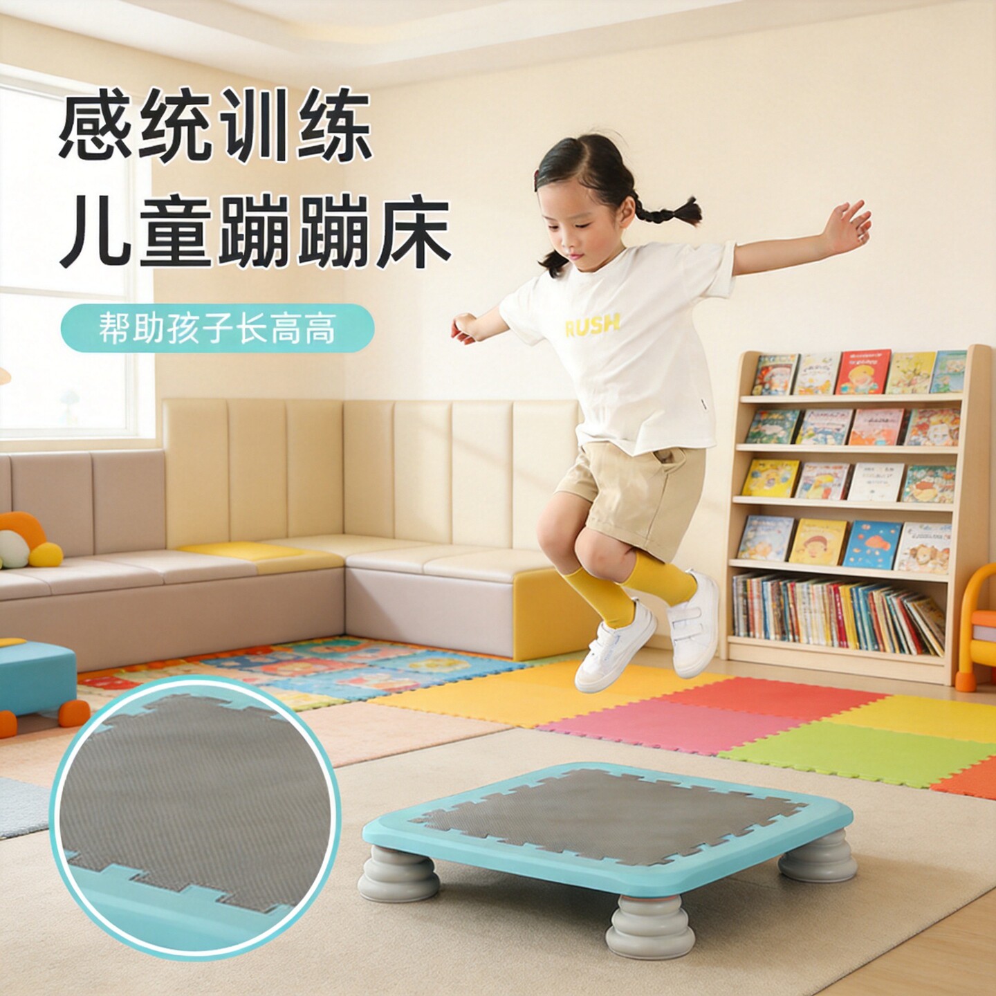 感统训练器材儿童跳跳床家庭蹦床