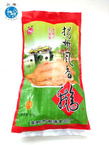 扬州特产高邮南湖牌风香鹅熟风鹅盐水鹅1000克简装全国多省包邮