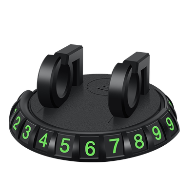 汽车仪表台导航支架无痕底胶卡通